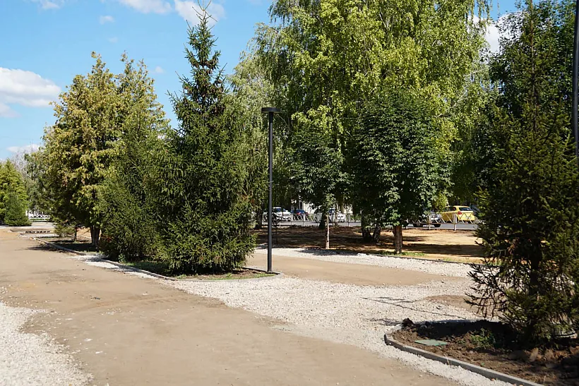 В&nbsp;городе Бузулуке Оренбургской области благоустраивают аллею &laquo;Дружба&raquo;