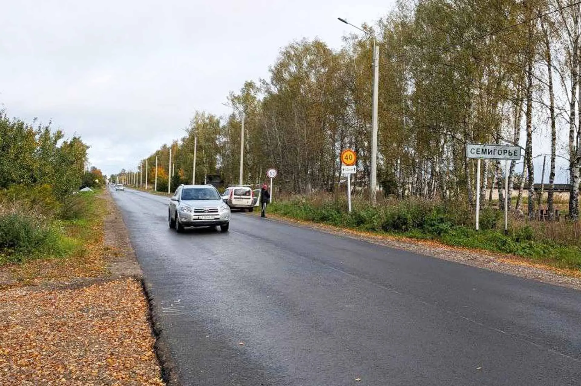 В&nbsp;Ивановской области завершают ремонт участка трассы Быстри&nbsp;&mdash; Семигорье