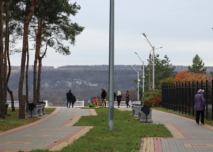 В&nbsp;городе Лиски Воронежской области завершилось благоустройство парка