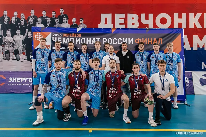 Волейболисты из&nbsp;Ижевска стали серебряными призерами чемпионата России