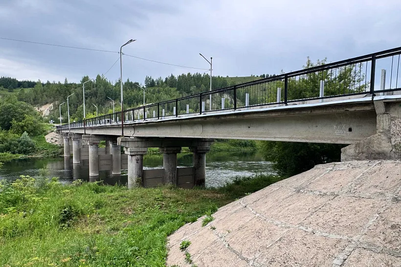В&nbsp;селе Посад Пермского края отремонтировали мост через реку Сылву
