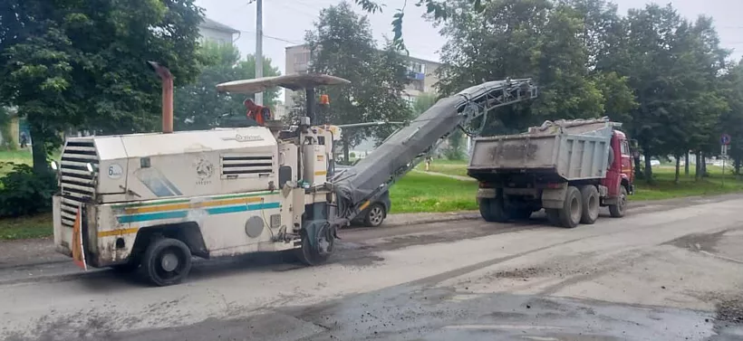 В&nbsp;Новокузнецке начался ремонт местного проезда на&nbsp;проспекте Дружбы