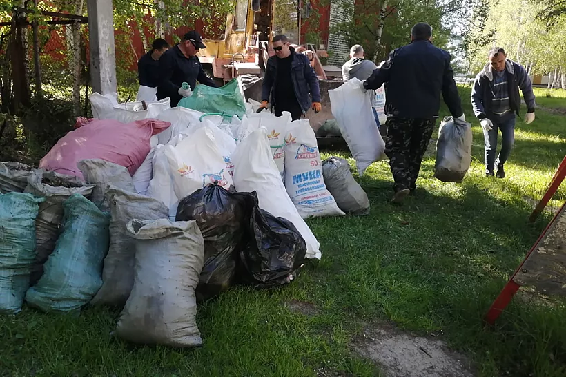 В&nbsp;Югре во&nbsp;время субботника ликвидировали незаконные свалки