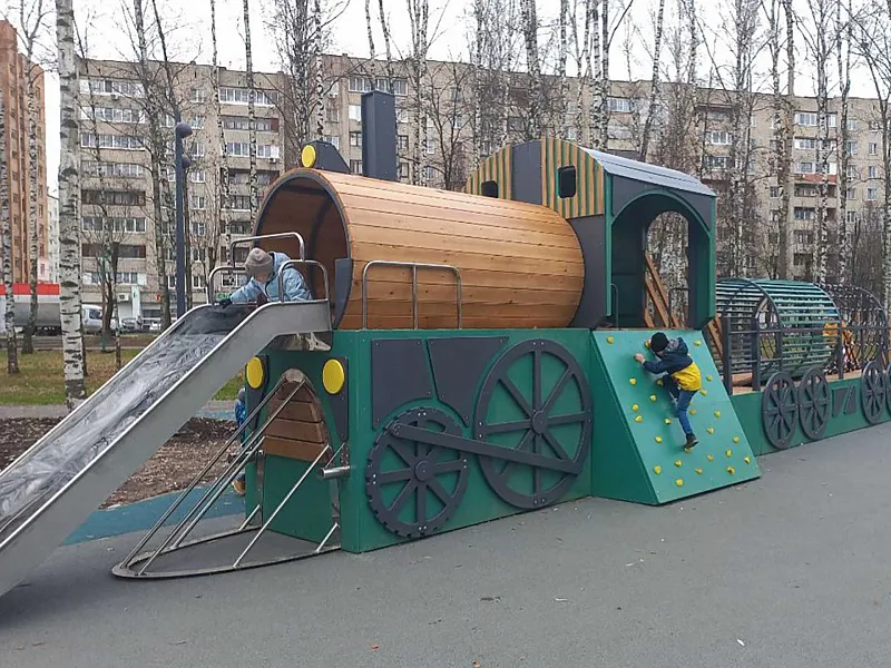 В&nbsp;Электростали открыли модернизированный сквер &laquo;Затишье&raquo;