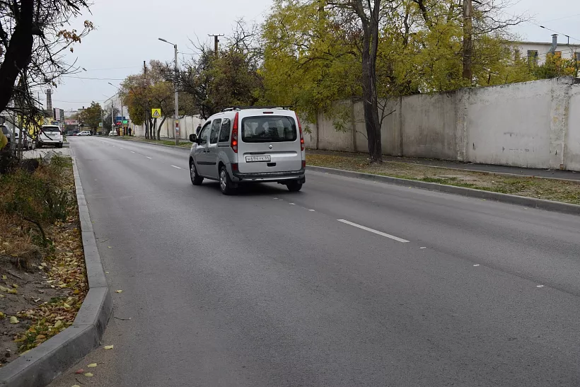 В&nbsp;Севастополе отремонтировали участок улицы Руднева