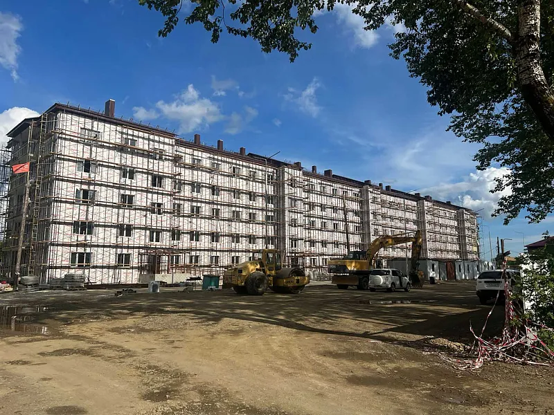 В&nbsp;поселке Смирных на&nbsp;Сахалине возвели жилой дом на&nbsp;80&nbsp;квартир
