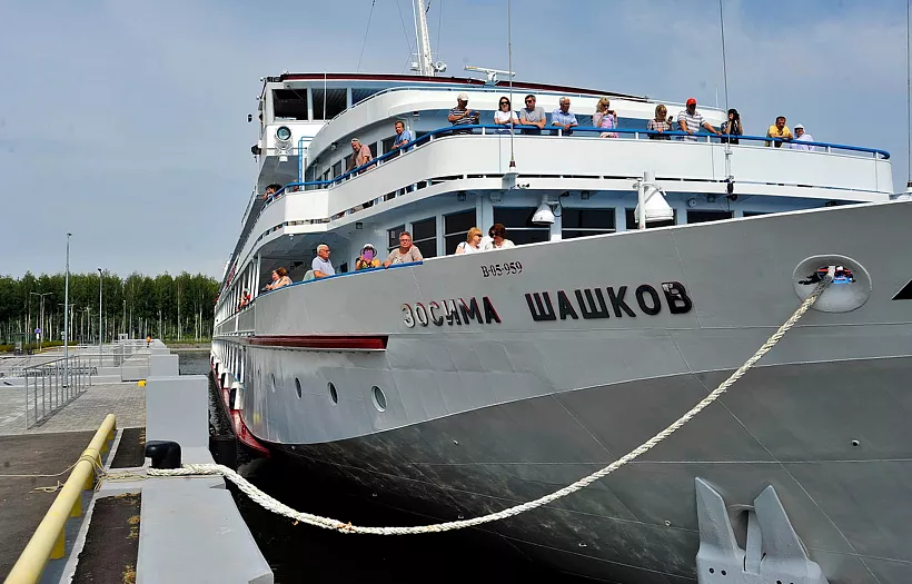 В&nbsp;тверской порт &laquo;Завидово&raquo; прибыл речной круизный лайнер