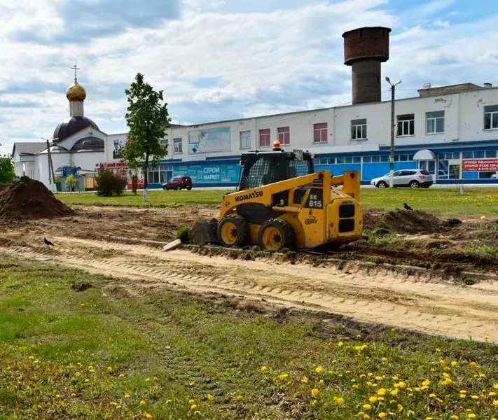 В&nbsp;Кирове Калужской области начали реконструкцию Заводской площади