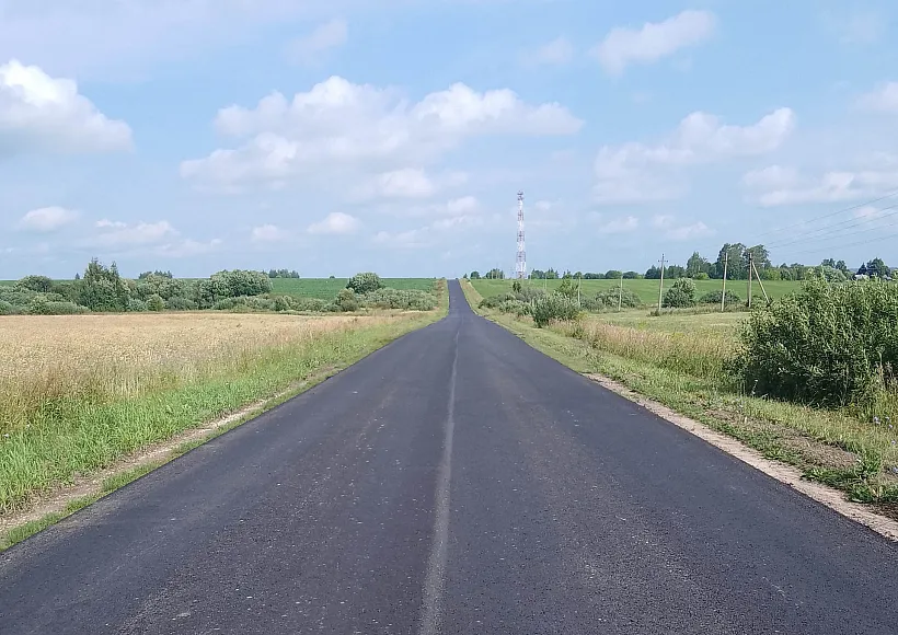 Во&nbsp;Владимирской области завершается ремонт автодороги Григорово&nbsp;&mdash; Шордога