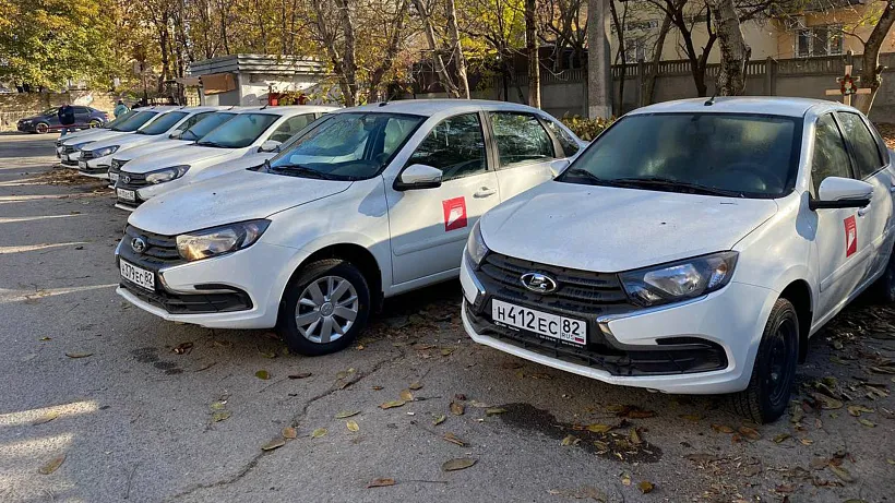 В&nbsp;медучреждения Республики Крым поступили почти 50&nbsp;новых автомобилей