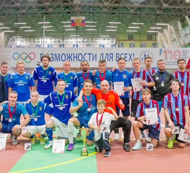 В&nbsp;Выборгском районе Санкт-Петербурга прошел турнир по&nbsp;мини-футболу