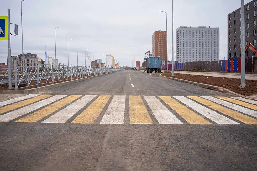 В&nbsp;Кирове открыли движение по&nbsp;новому участку на&nbsp;улице Анжелия Михеева