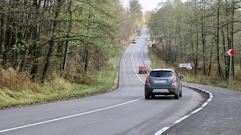 В&nbsp;Подмосковье отремонтировали участок дороги Серпухов&nbsp;&mdash; Данки&nbsp;&mdash; Турово
