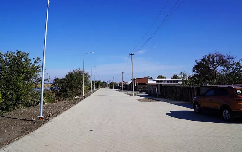 В&nbsp;станице Бриньковской на&nbsp;Кубани благоустроили набережную