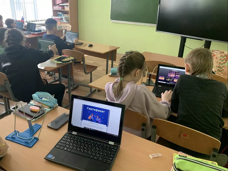 В&nbsp;школе новгородской деревни Ёгла прошел урок по&nbsp;цифровому искусству