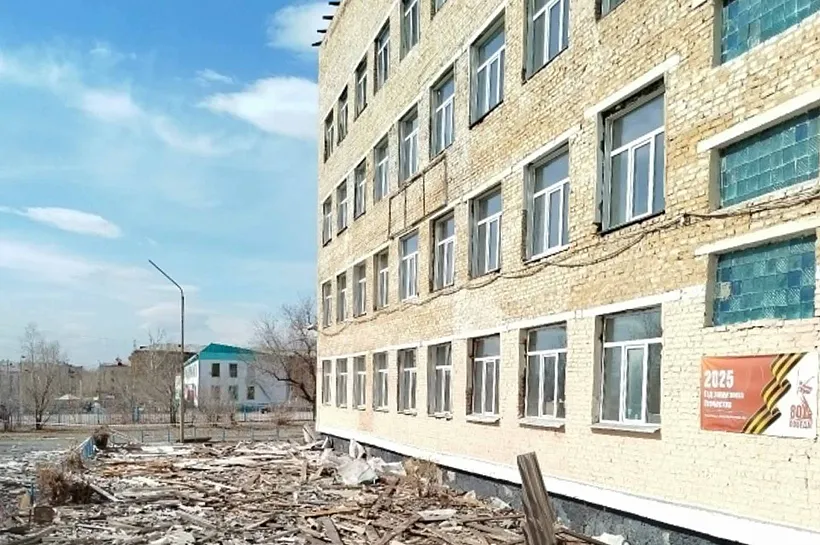 В&nbsp;школе № 3&nbsp;города Ак-Довурака в&nbsp;Туве начался капитальный ремонт