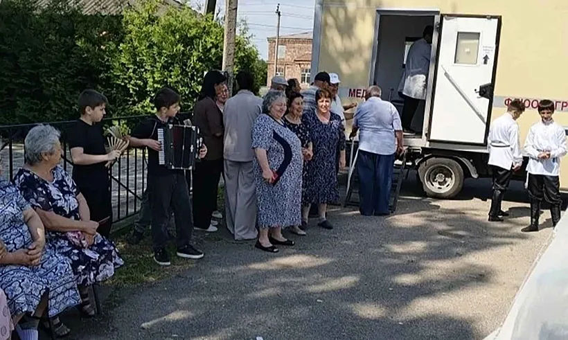 В&nbsp;адыгейском ауле Ассоколай прошла медицинская акция &laquo;Добро в&nbsp;село&raquo;
