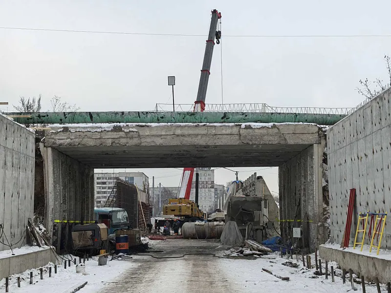 Ремонт тоннеля в&nbsp;Новокузнецке в&nbsp;Кузбассе завершат осенью