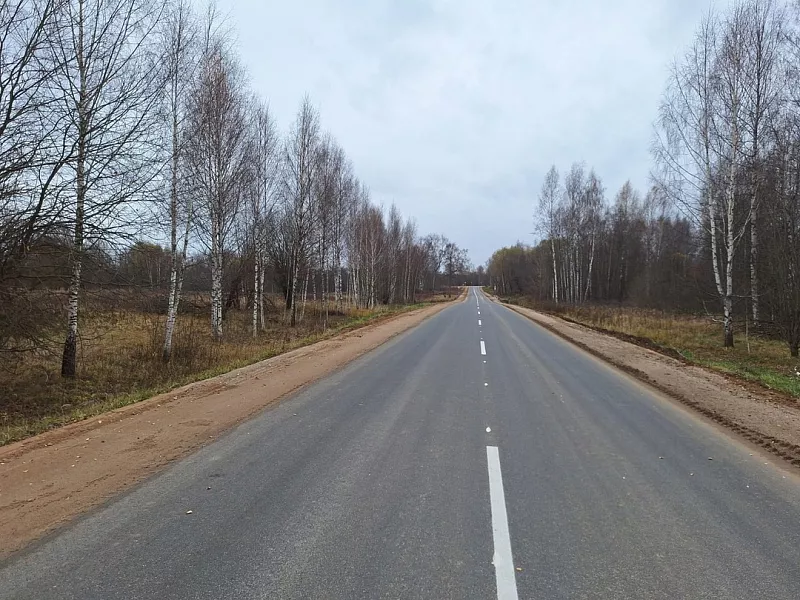В&nbsp;Костромской области отремонтировали участки двух дорог