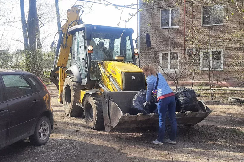 В&nbsp;городском субботнике в&nbsp;Туле приняли участие почти 12&nbsp;тысяч человек