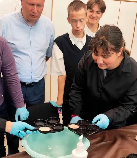 Школьники из&nbsp;Ленобласти прошли практику на&nbsp;ветеринарной станции