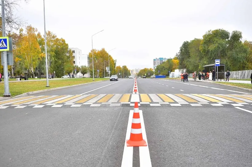 В&nbsp;Набережных Челнах капитально отремонтировали улицу Маршала Жукова