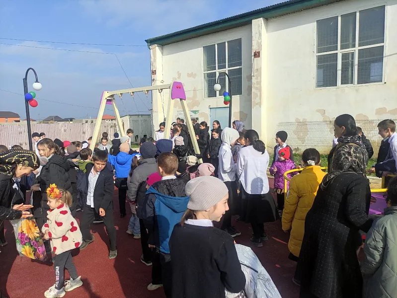 В&nbsp;дагестанском селе Зеленоморск открыли новый сквер