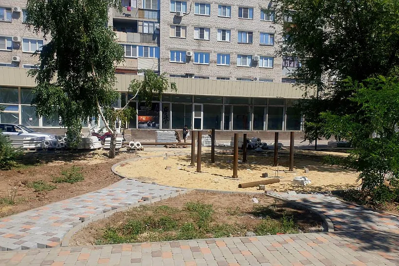 В&nbsp;Волгоградской области ведется благоустройство общественных пространств