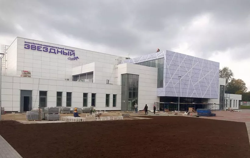 В&nbsp;Орехово-Зуеве завершается строительство физкультурного комплекса