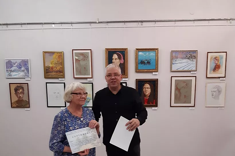 В&nbsp;городе Краснокамске Пермского края открылась выставка картин
