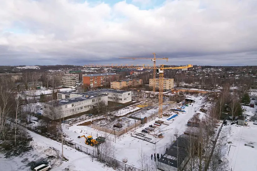 Новый корпус Внуковской школы построят в&nbsp;подмосковном Дмитрове к&nbsp;концу года