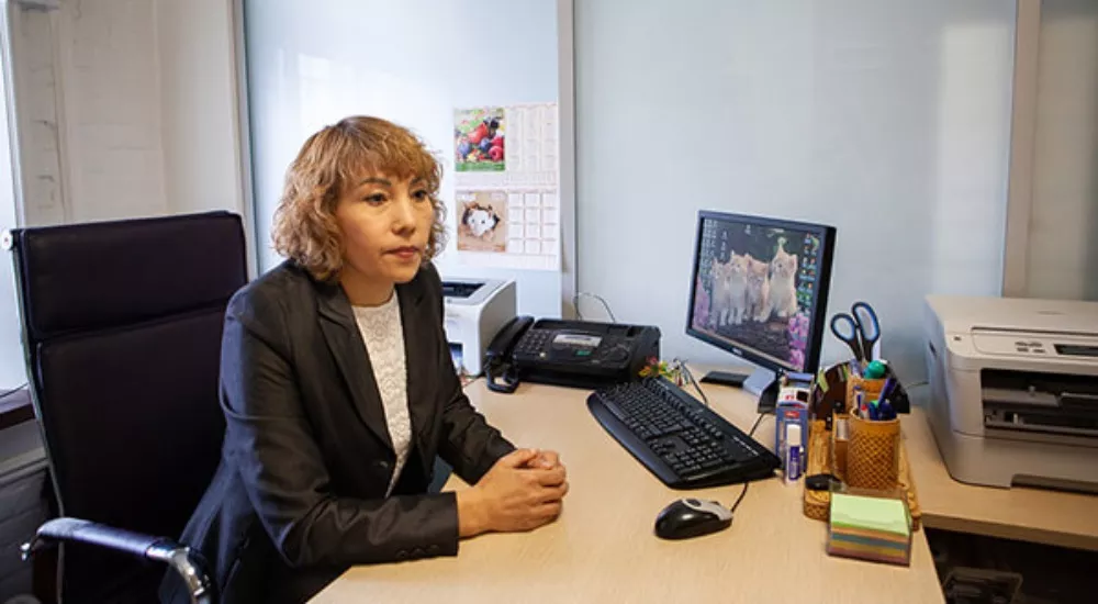 Личный архив Санавар Белановой