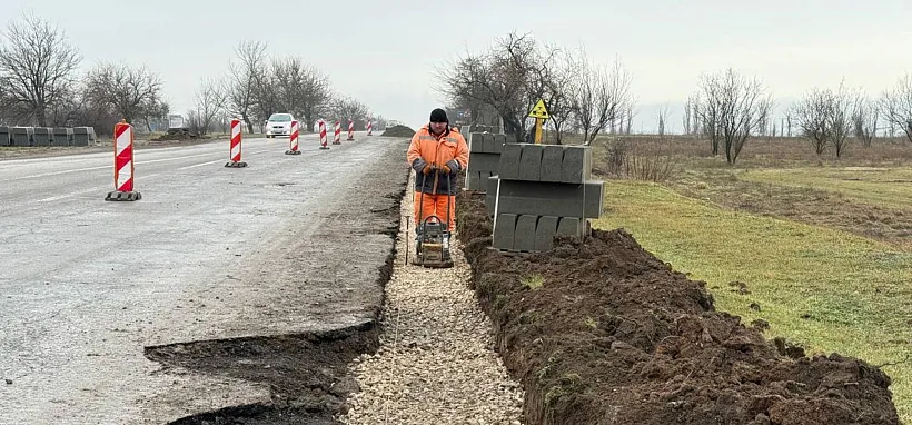 В&nbsp;Крыму приступили к&nbsp;ремонту трассы вблизи села Родниково