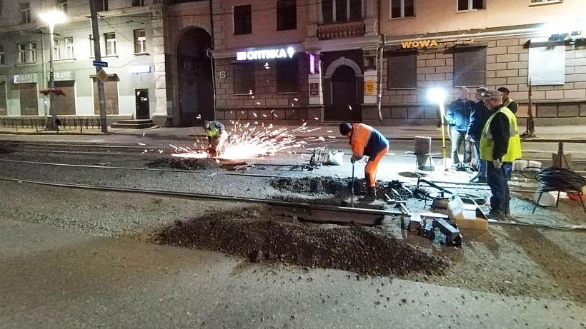 В&nbsp;центре Иркутска заменят более 800&nbsp;метров трамвайных путей