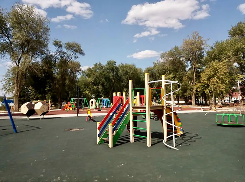 В&nbsp;станице Новопокровской Краснодарского края реконструировали парк