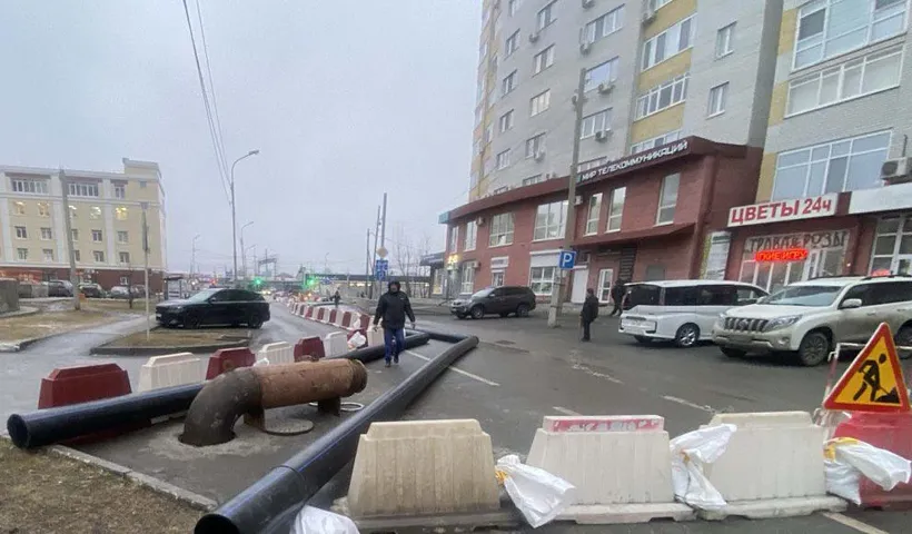 В&nbsp;Тюмени начали ремонт канализационного коллектора