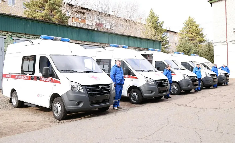 Станции скорой помощи в&nbsp;Еврейской АО получили новые автомобили