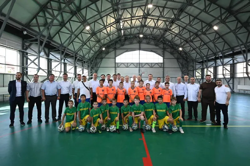 В&nbsp;адыгейском поселке Яблоновском открыли два физкультурных комплекса