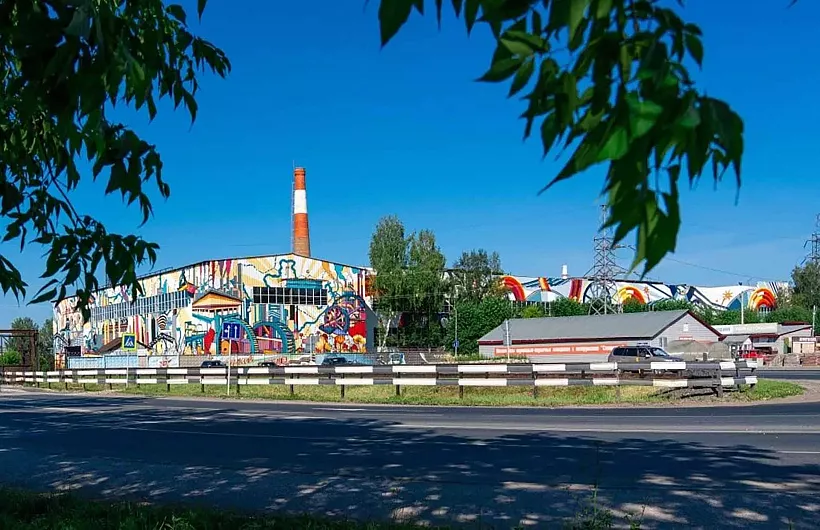 В&nbsp;Пермском крае открыли индустриальный стрит-арт-парк в&nbsp;городе Чусовом