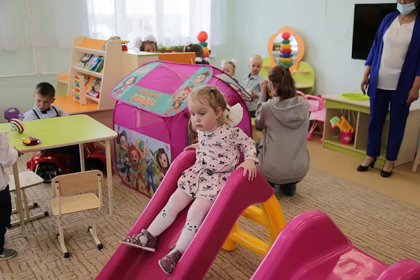 Новый детский сад открыли в&nbsp;селе Усть-Кокса Республики Алтай
