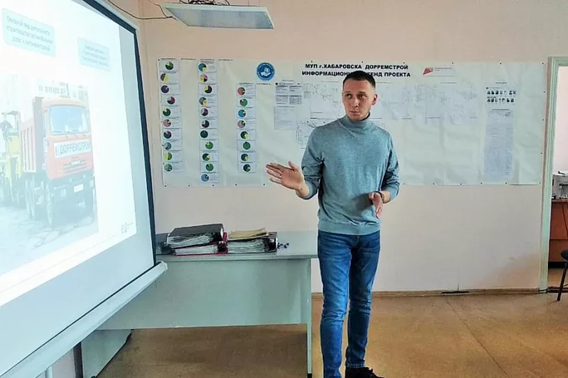 Хабаровское дорожно-строительное предприятие улучшило рабочие процессы