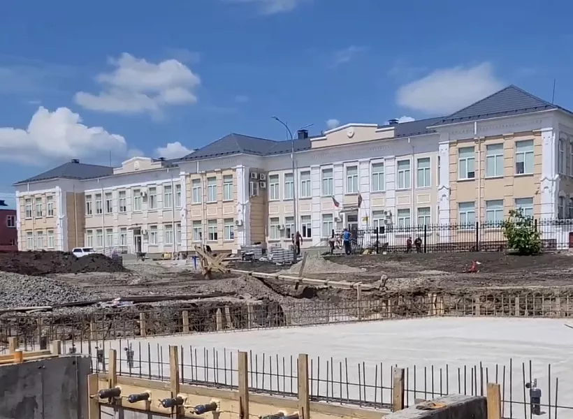 В&nbsp;центральном парке Нового Оскола идет благоустройство