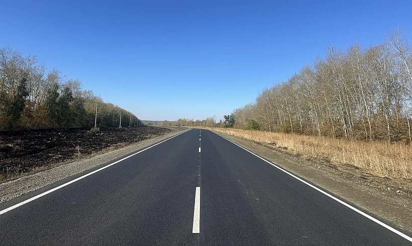 В&nbsp;Тамбовской области отремонтировали участок трассы Мучкапский&nbsp;&mdash; Покровка