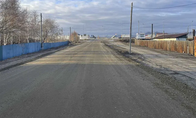 В&nbsp;селе Вознесеновка Республики Бурятии реконструируют улицу Степную