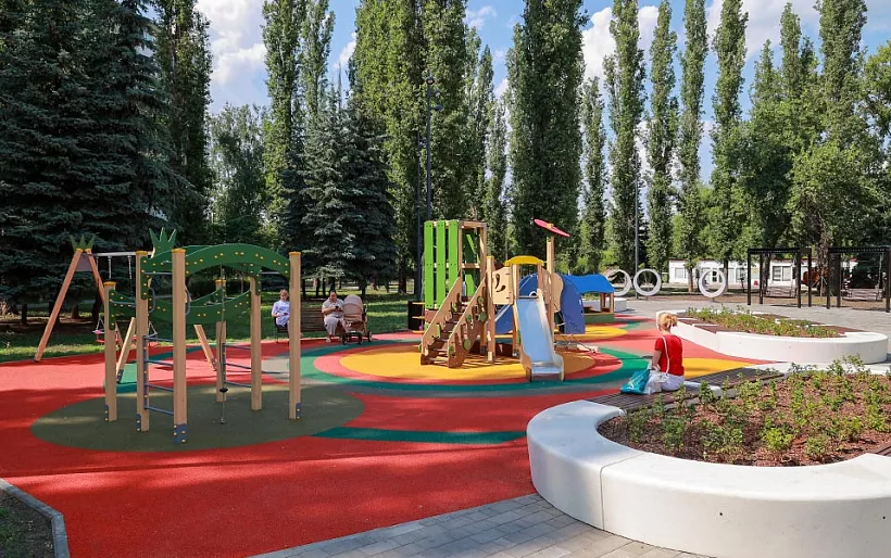 В&nbsp;Нижнем Новгороде благоустроили сквер &laquo;Дружба&raquo;