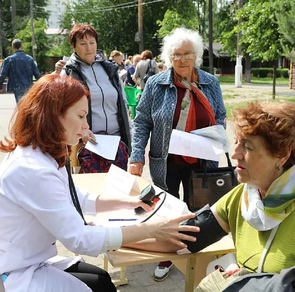 За&nbsp;два дня более 430&nbsp;человек проверили здоровье в&nbsp;парках Подмосковья