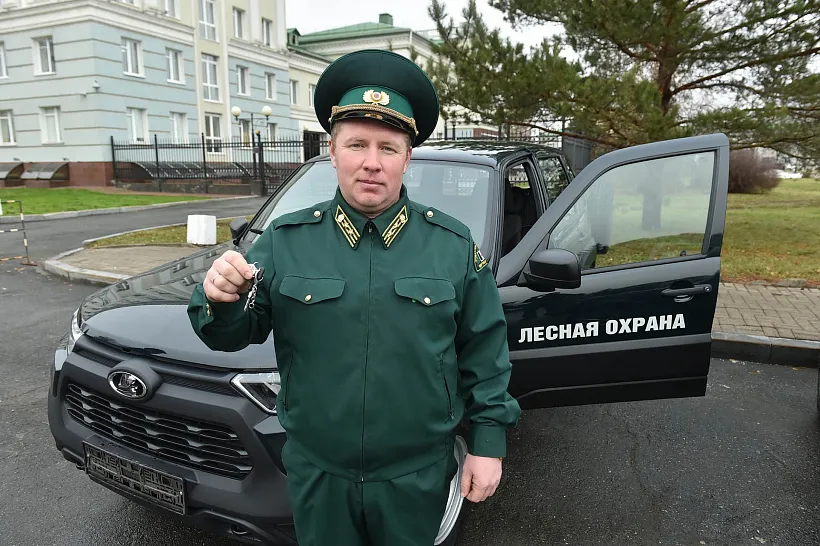 Удмуртские лесничества получили новую патрульную технику