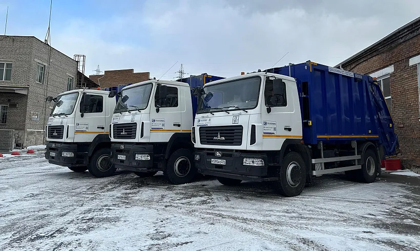 В&nbsp;Красноярский край поступили 7&nbsp;новых мусоровозов