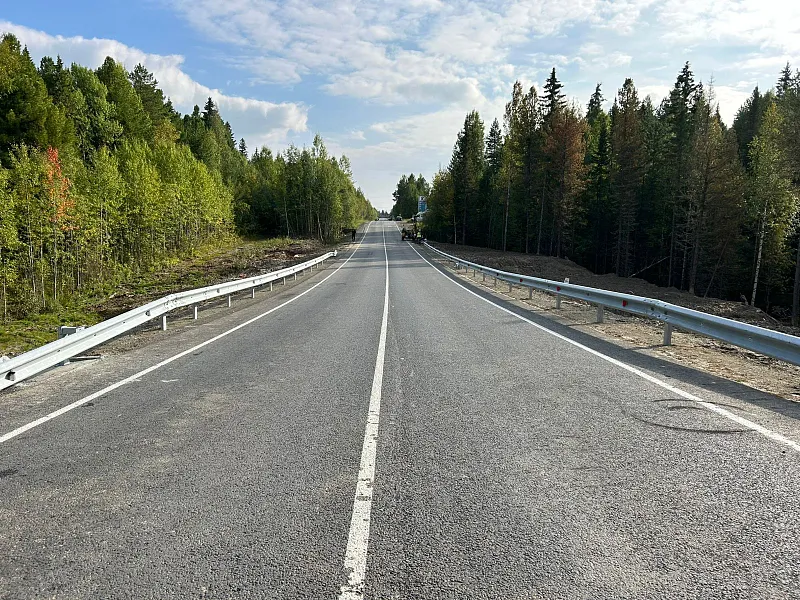 В&nbsp;ХМАО более чем наполовину отремонтировали участок дороги Югорск&nbsp;&mdash; Надым