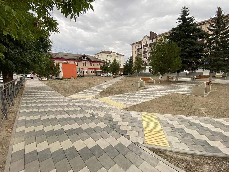 В&nbsp;Нарткале Кабардино-Балкарии благоустроили сквер